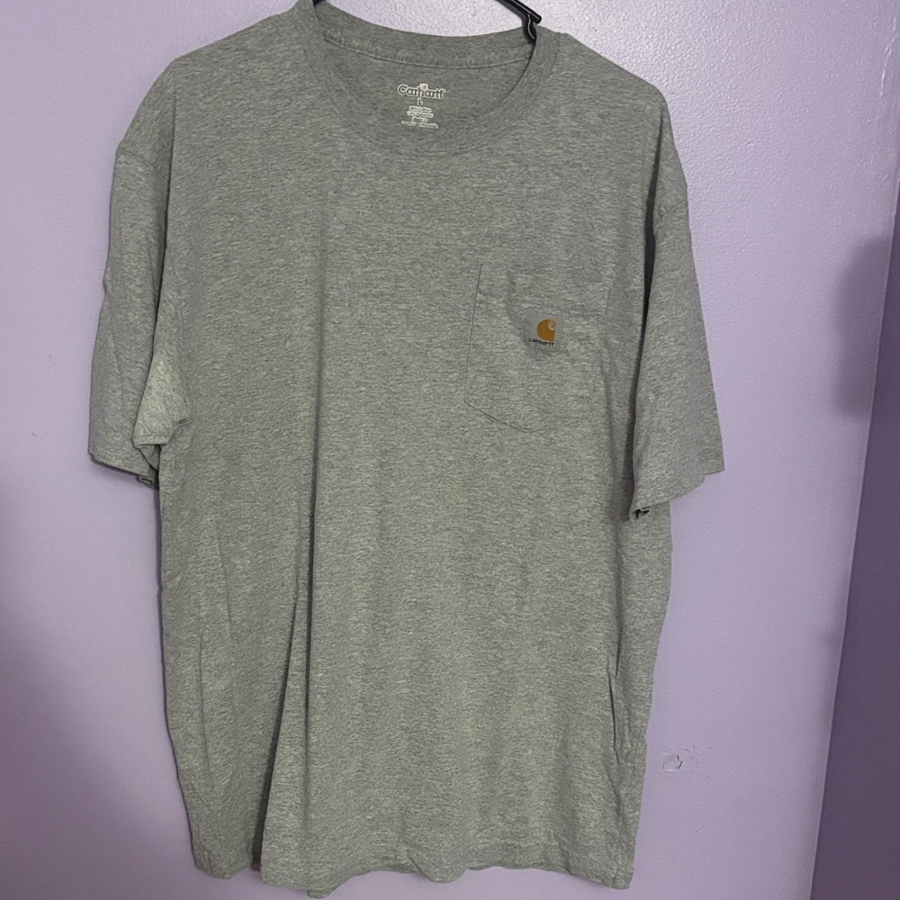 Carhartt Men's Heather Gray Short Sleeve Tee